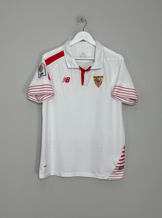 2015/16 SEVILLA HOME SHIRT (M) NEW BALANCE