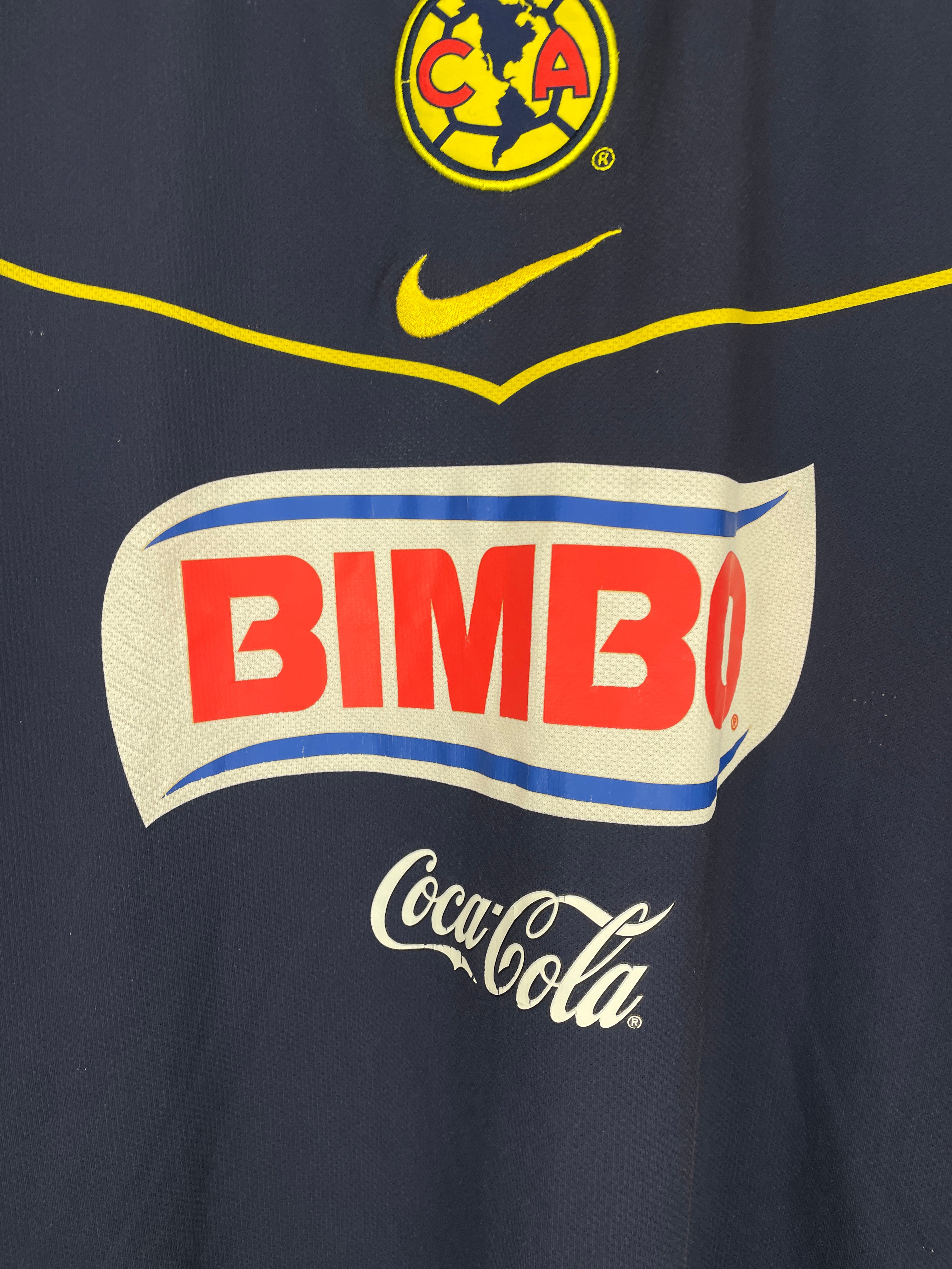 Shop 2011/12 CLUB AMERICA AWAY SHIRT (M) NIKE, classic football shirts, vintage football shirts & retro soccer jerseys at Cult Kits