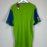 Shop 2016/17 SEATTLE SOUNDERS *BNWT* HOME SHIRT (XXL) ADIDAS, classic football shirts, vintage football shirts & retro soccer jerseys at Cult Kits