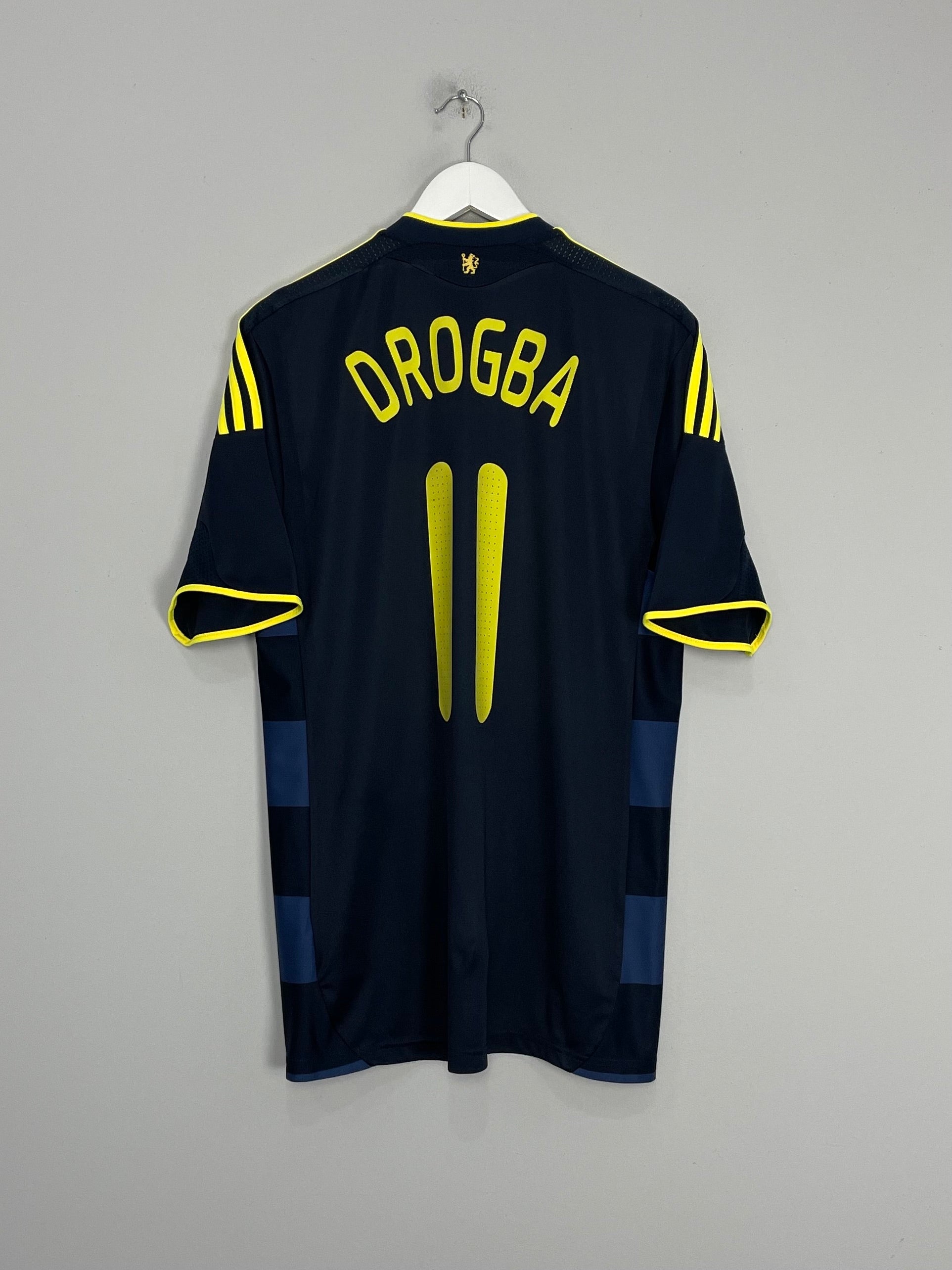 2009/10 CHELSEA DROGBA #11 AWAY SHIRT (M) ADIDAS