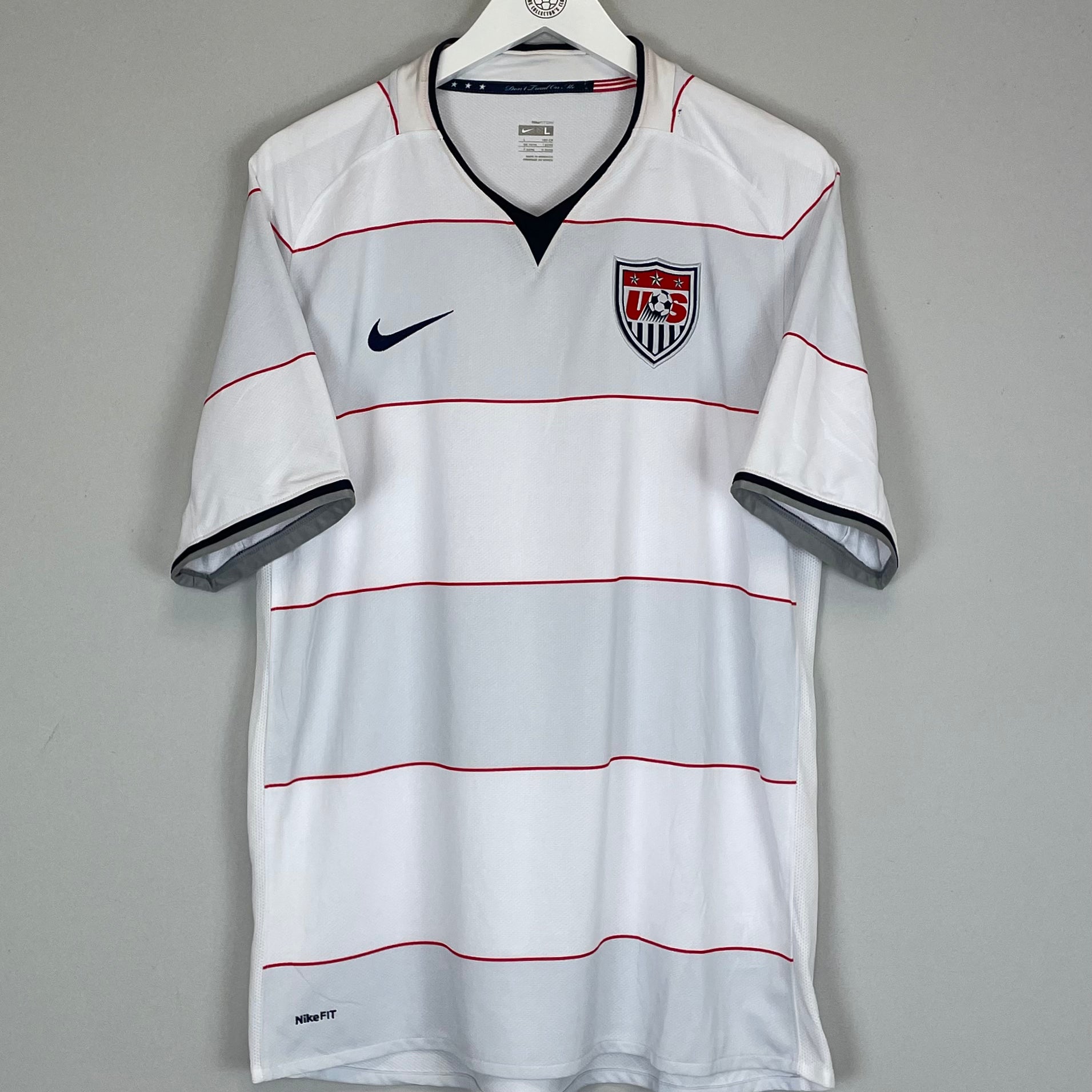 Shop 2008/09 USA HOME SHIRT (L) NIKE, classic football shirts, vintage football shirts & retro soccer jerseys at Cult Kits
