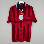 Image of the England shirt from the 1998/99 season