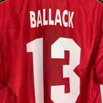 Shop 1998/00 LEVERKUSEN BALLACK #13 HOME SHIRT (M) ADIDAS, classic football shirts, vintage football shirts & retro soccer jerseys at Cult Kits