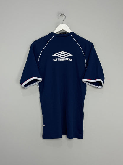 2002 ENGLAND TRAINING SHIRT (XL) UMBRO