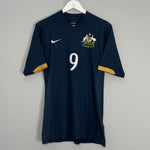 Shop 2006/08 AUSTRALIA VIDUKA #9 AWAY SHIRT (M) NIKE, classic football shirts, vintage football shirts & retro soccer jerseys at Cult Kits