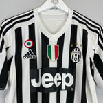 Shop 2015/16 JUVENTUS POGBA #10 HOME SHIRT (M) ADIDAS, classic football shirts, vintage football shirts & retro soccer jerseys at Cult Kits