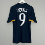 Shop 2006/08 AUSTRALIA VIDUKA #9 AWAY SHIRT (M) NIKE, classic football shirts, vintage football shirts & retro soccer jerseys at Cult Kits
