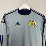 Shop 2011/12 SCOTLAND GK SHIRT (S) ADIDAS, classic football shirts, vintage football shirts & retro soccer jerseys at Cult Kits