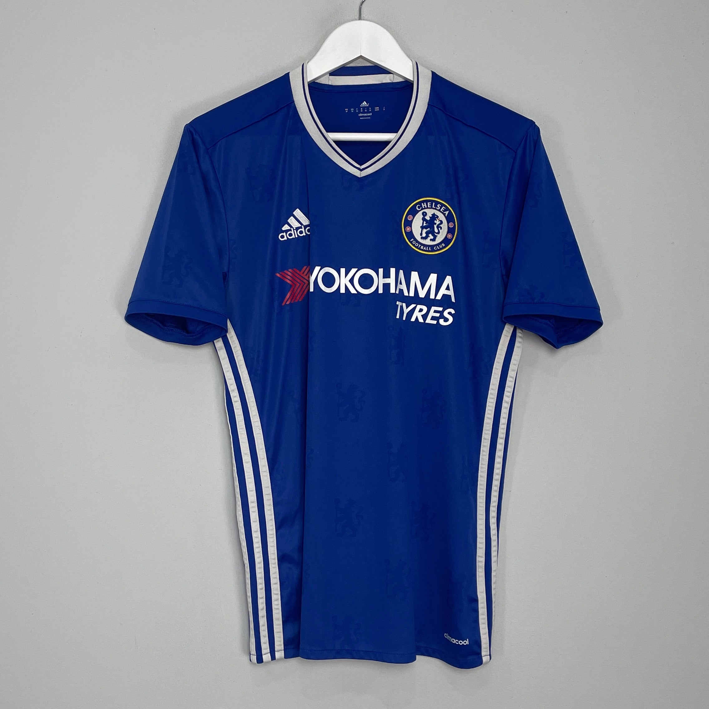 Shop 2016/17 CHELSEA HOME SHIRT (M) ADIDAS, classic football shirts, vintage football shirts & retro soccer jerseys at Cult Kits