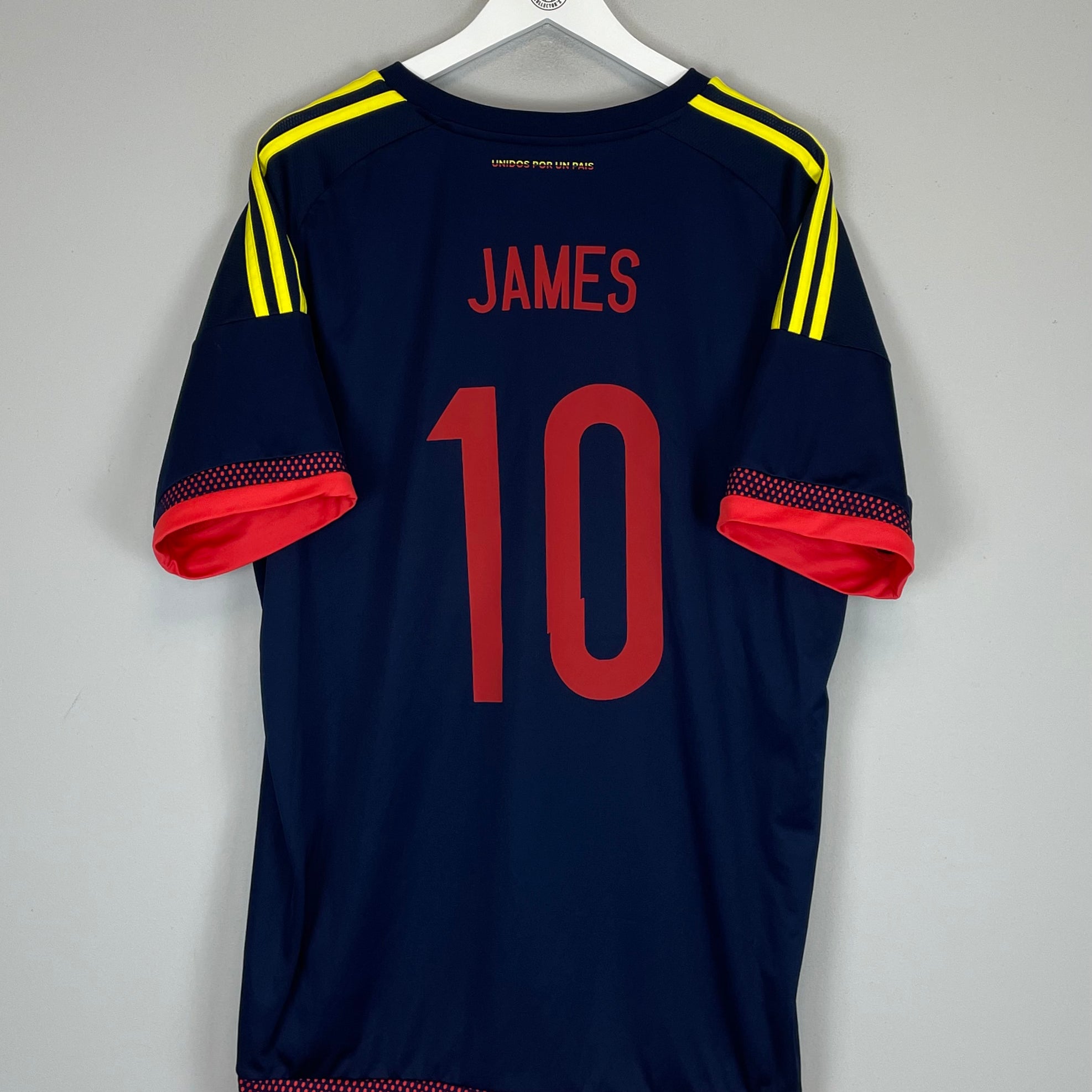 Shop 2015/16 COLOMBIA JAMES #10 AWAY SHIRT (XL) ADIDAS, classic football shirts, vintage football shirts & retro soccer jerseys at Cult Kits