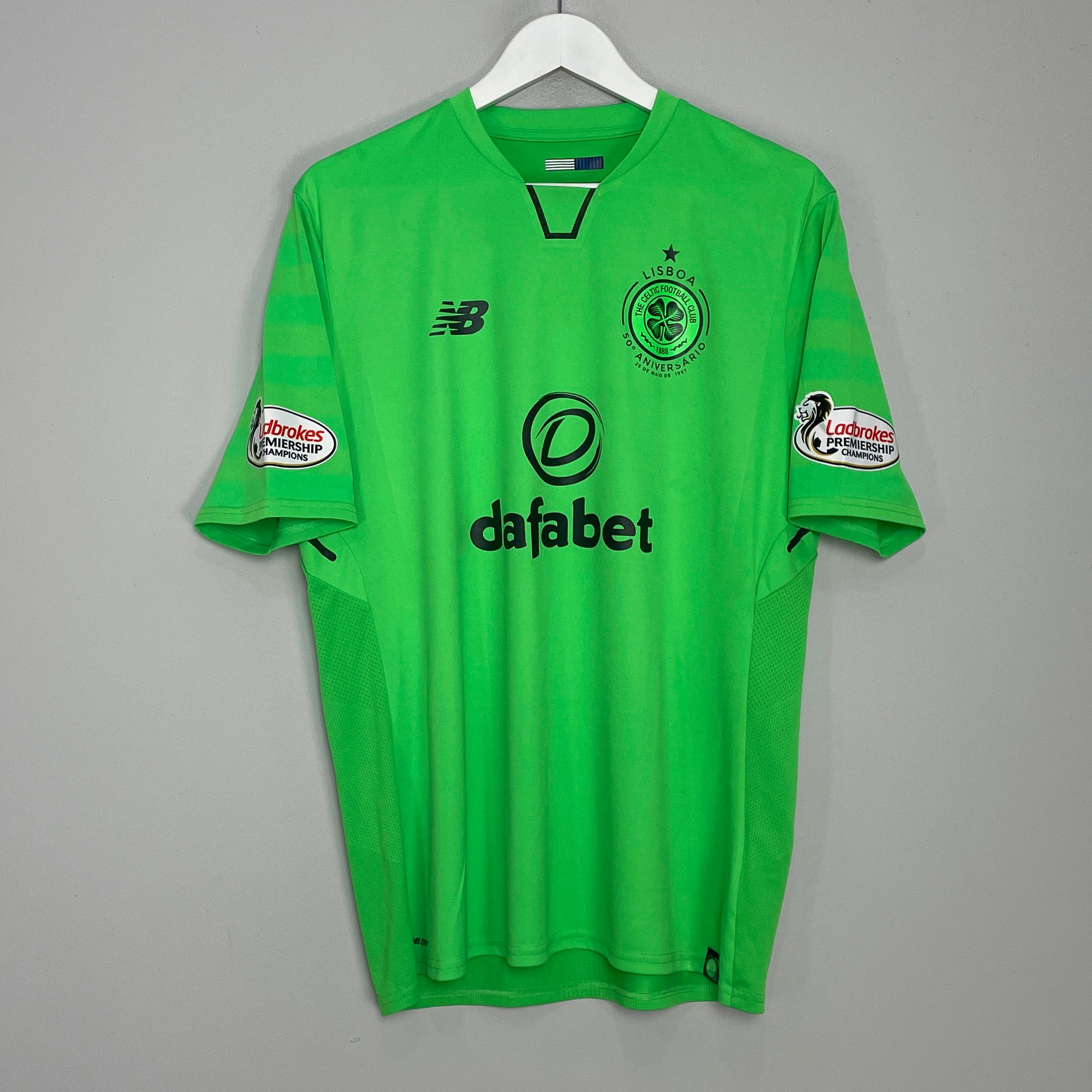 Shop 2017/18 CELTIC THIRD SHIRT (L) NEW BALANCE, classic football shirts, vintage football shirts & retro soccer jerseys at Cult Kits