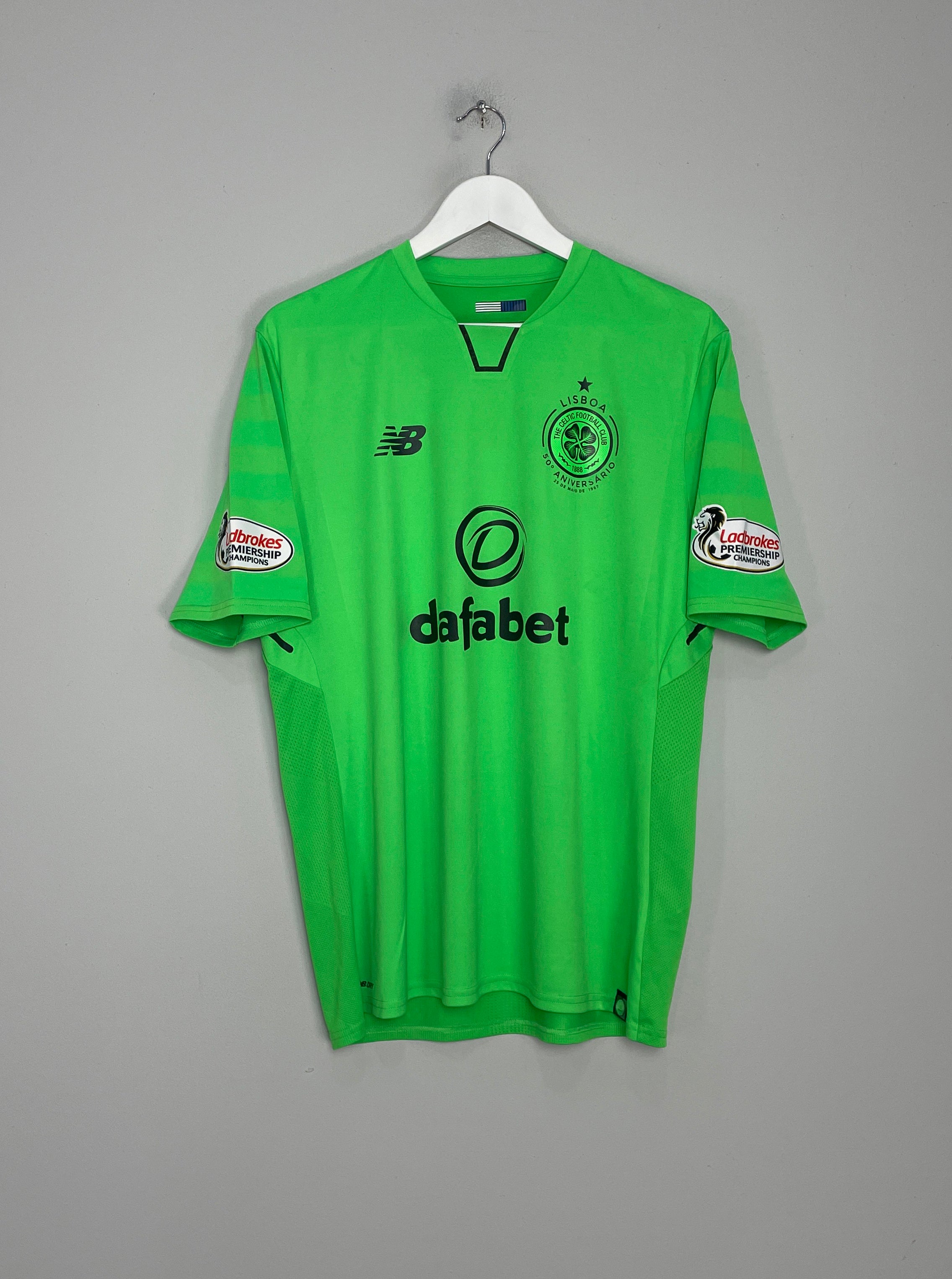 Shop 2017/18 CELTIC THIRD SHIRT (L) NEW BALANCE, classic football shirts, vintage football shirts & retro soccer jerseys at Cult Kits