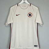 Shop 2016/17 ROMA TOTTI #10 AWAY SHIRT (M) NIKE, classic football shirts, vintage football shirts & retro soccer jerseys at Cult Kits