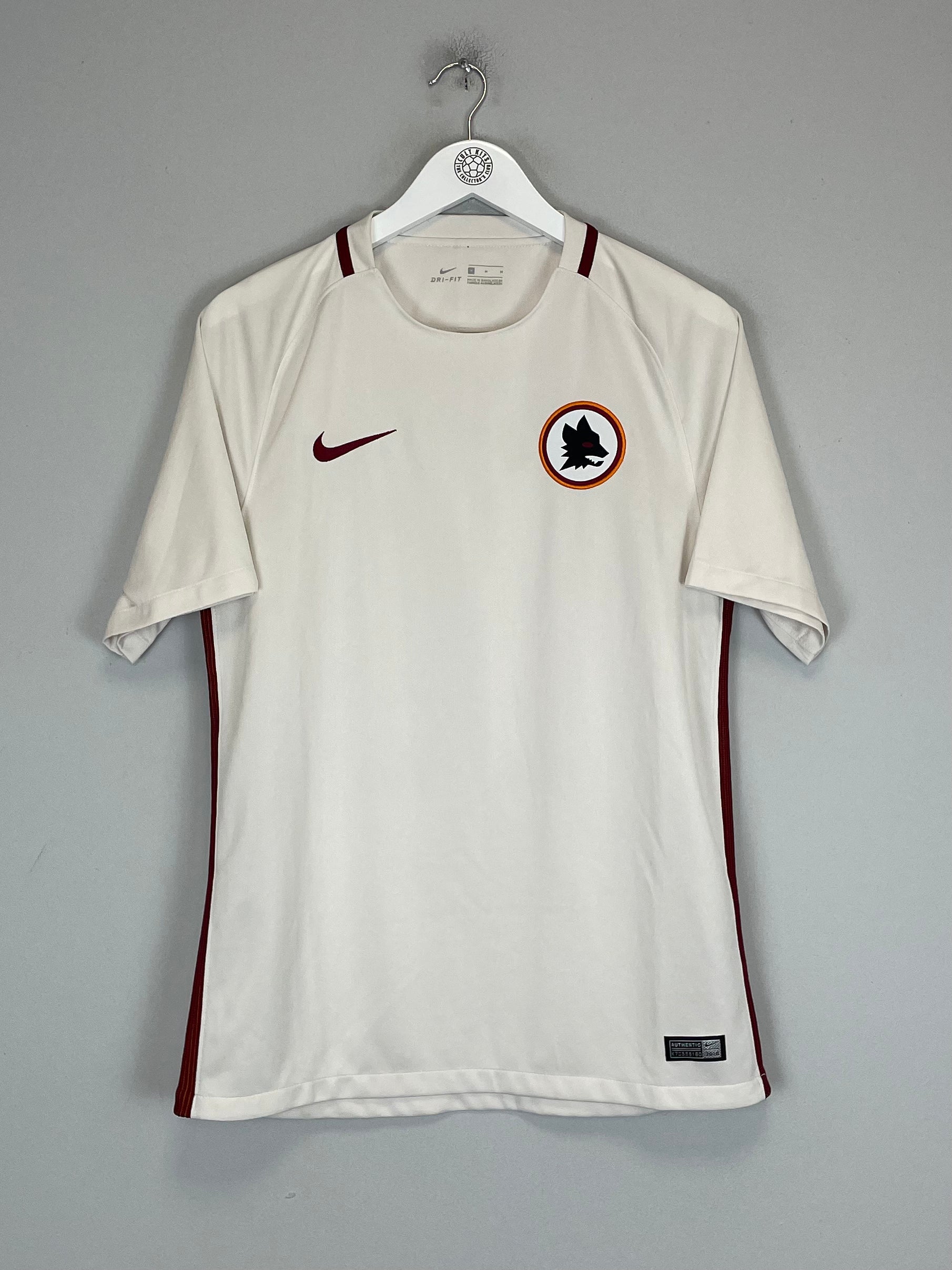 Shop 2016/17 ROMA TOTTI #10 AWAY SHIRT (M) NIKE, classic football shirts, vintage football shirts & retro soccer jerseys at Cult Kits