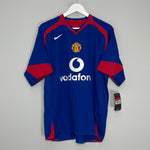 Shop 2005/06 MANCHESTER UNITED RONALDO #7 *BNWT* AWAY SHIRT (L) NIKE, classic football shirts, vintage football shirts & retro soccer jerseys at Cult Kits