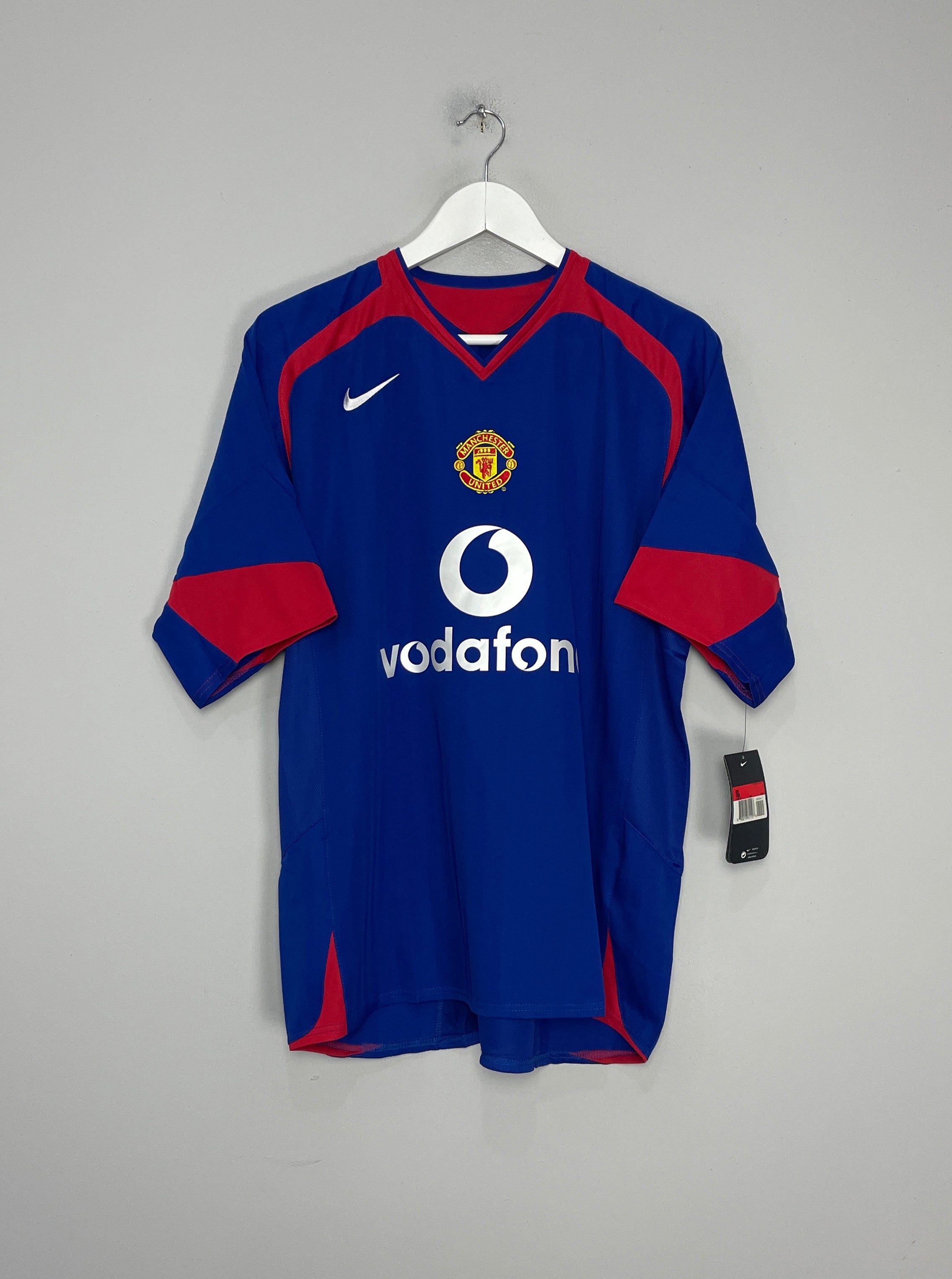 Shop 2005/06 MANCHESTER UNITED RONALDO #7 *BNWT* AWAY SHIRT (L) NIKE, classic football shirts, vintage football shirts & retro soccer jerseys at Cult Kits