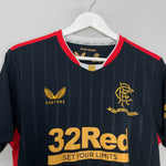 Shop 2021/22 RANGERS 125 YEAR AWAY SHIRT (M) CASTORE, classic football shirts, vintage football shirts & retro soccer jerseys at Cult Kits