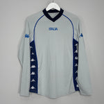 Shop 1999/00 ITALY TRAINING SHIRT (L) KAPPA, classic football shirts, vintage football shirts & retro soccer jerseys at Cult Kits