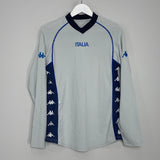 Shop 1999/00 ITALY TRAINING SHIRT (L) KAPPA, classic football shirts, vintage football shirts & retro soccer jerseys at Cult Kits
