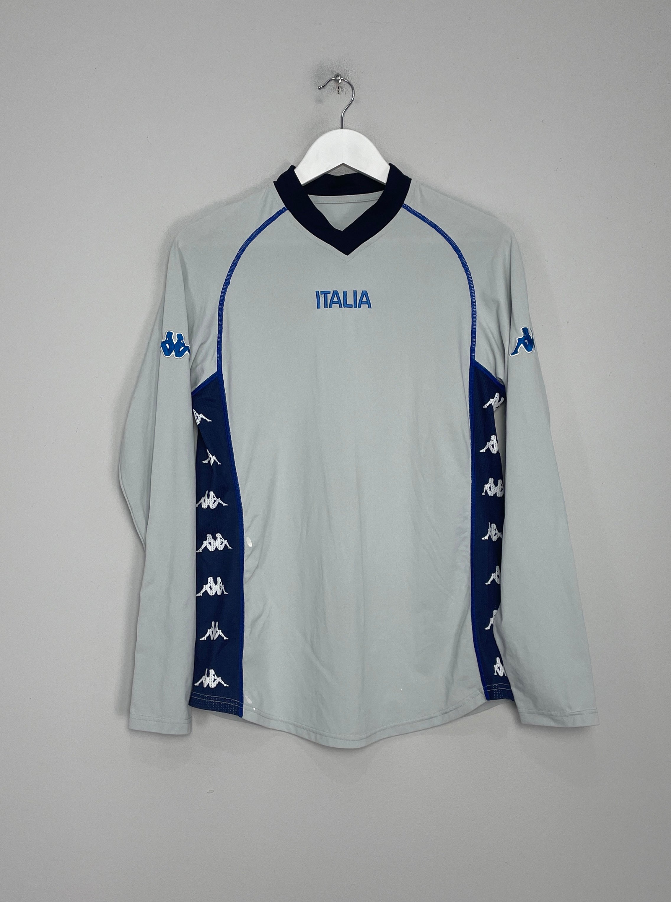 Shop 1999/00 ITALY TRAINING SHIRT (L) KAPPA, classic football shirts, vintage football shirts & retro soccer jerseys at Cult Kits