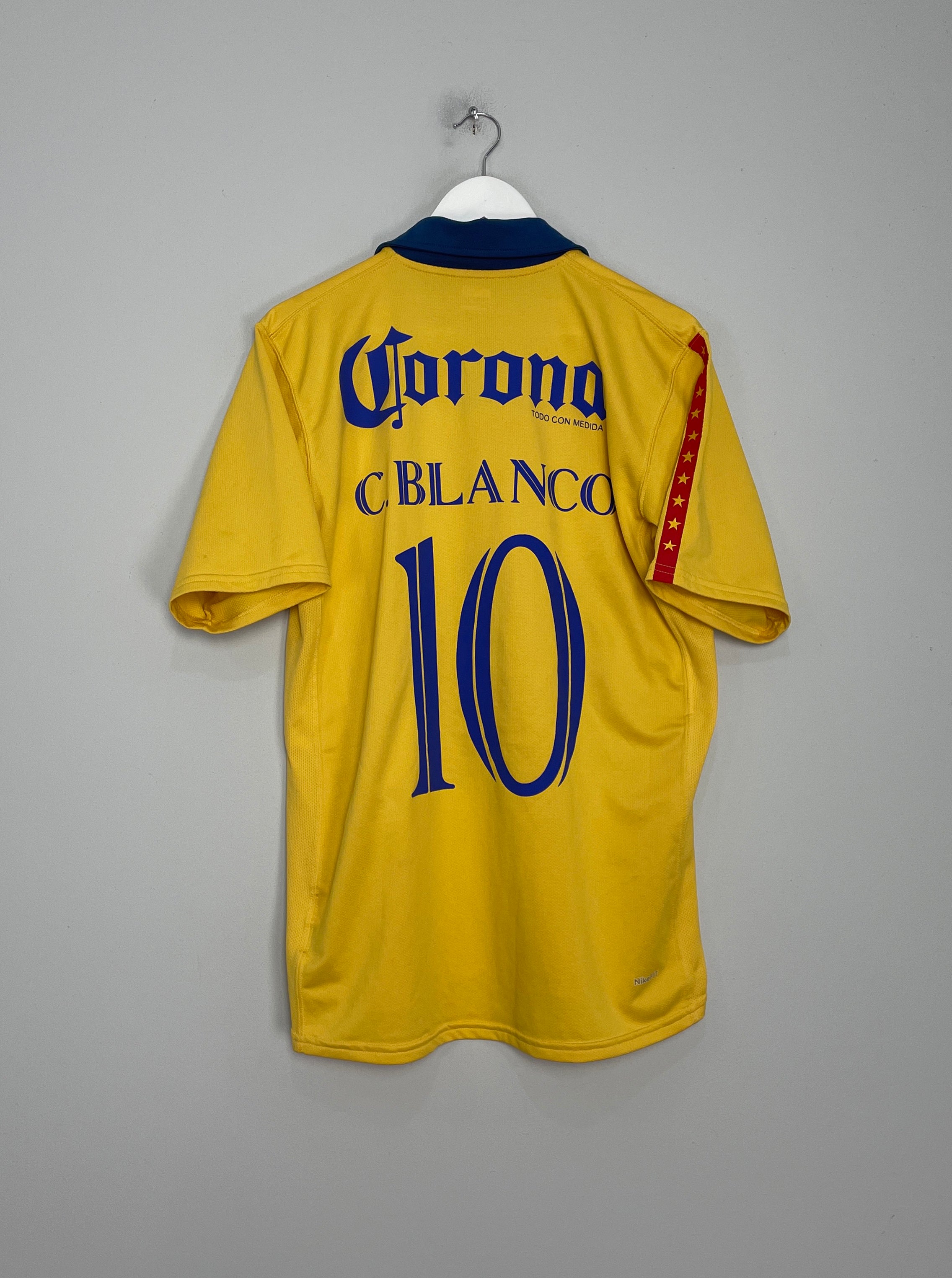 Shop 2006/07 CLUB AMERICA C.BLANCO #10 HOME SHIRT (L) NIKE, classic football shirts, vintage football shirts & retro soccer jerseys at Cult Kits