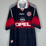 Shop 1997/99 BAYERN MUNICH HOME SHIRT (XL) ADIDAS, classic football shirts, vintage football shirts & retro soccer jerseys at Cult Kits