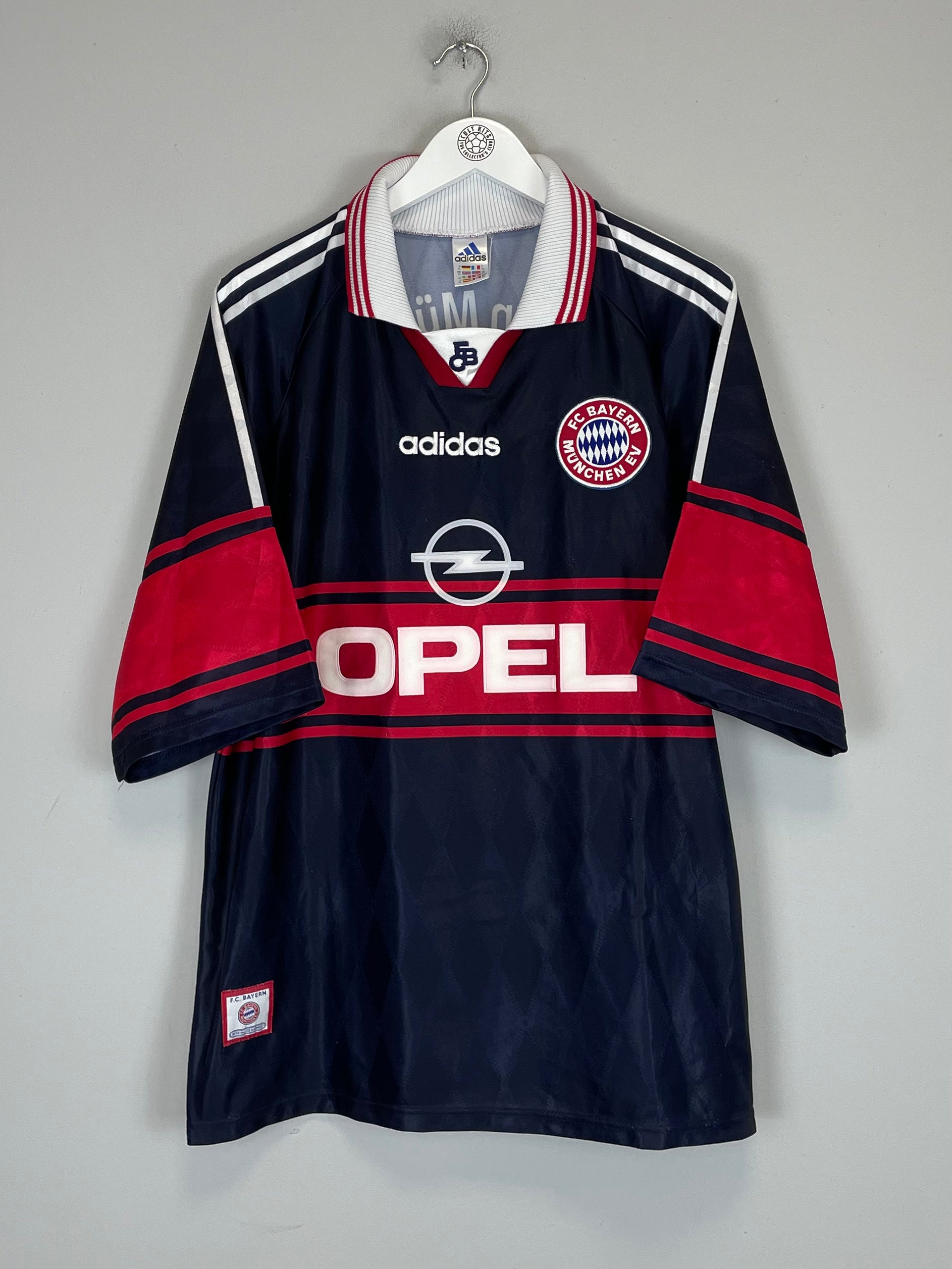 Shop 1997/99 BAYERN MUNICH HOME SHIRT (XL) ADIDAS, classic football shirts, vintage football shirts & retro soccer jerseys at Cult Kits