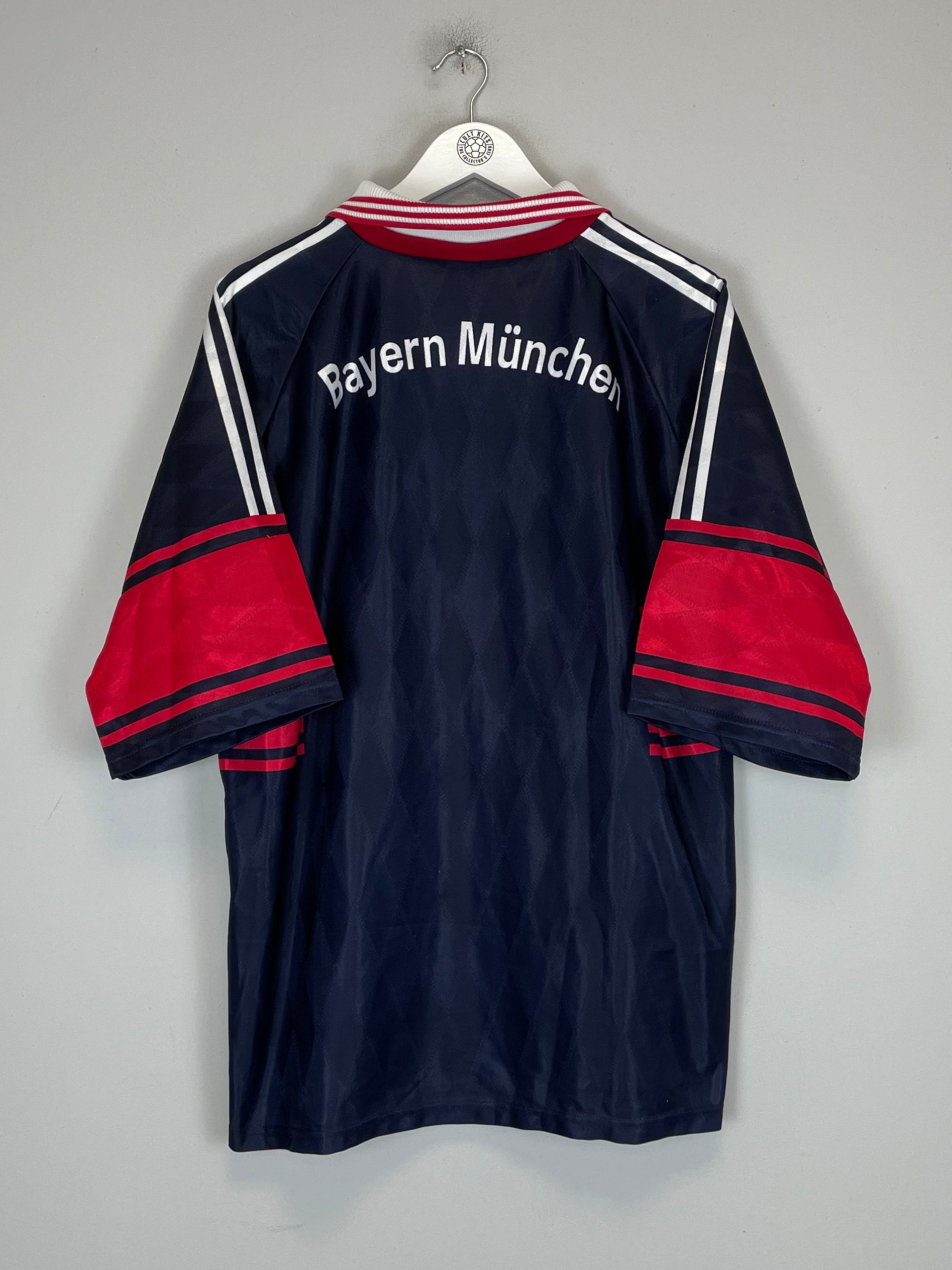 Shop 1997/99 BAYERN MUNICH HOME SHIRT (XL) ADIDAS, classic football shirts, vintage football shirts & retro soccer jerseys at Cult Kits