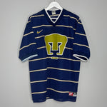 Shop 1997/98 UNAM PUMAS HOME SHIRT (XL) NIKE, classic football shirts, vintage football shirts & retro soccer jerseys at Cult Kits