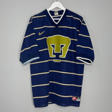 Shop 1997/98 UNAM PUMAS HOME SHIRT (XL) NIKE, classic football shirts, vintage football shirts & retro soccer jerseys at Cult Kits