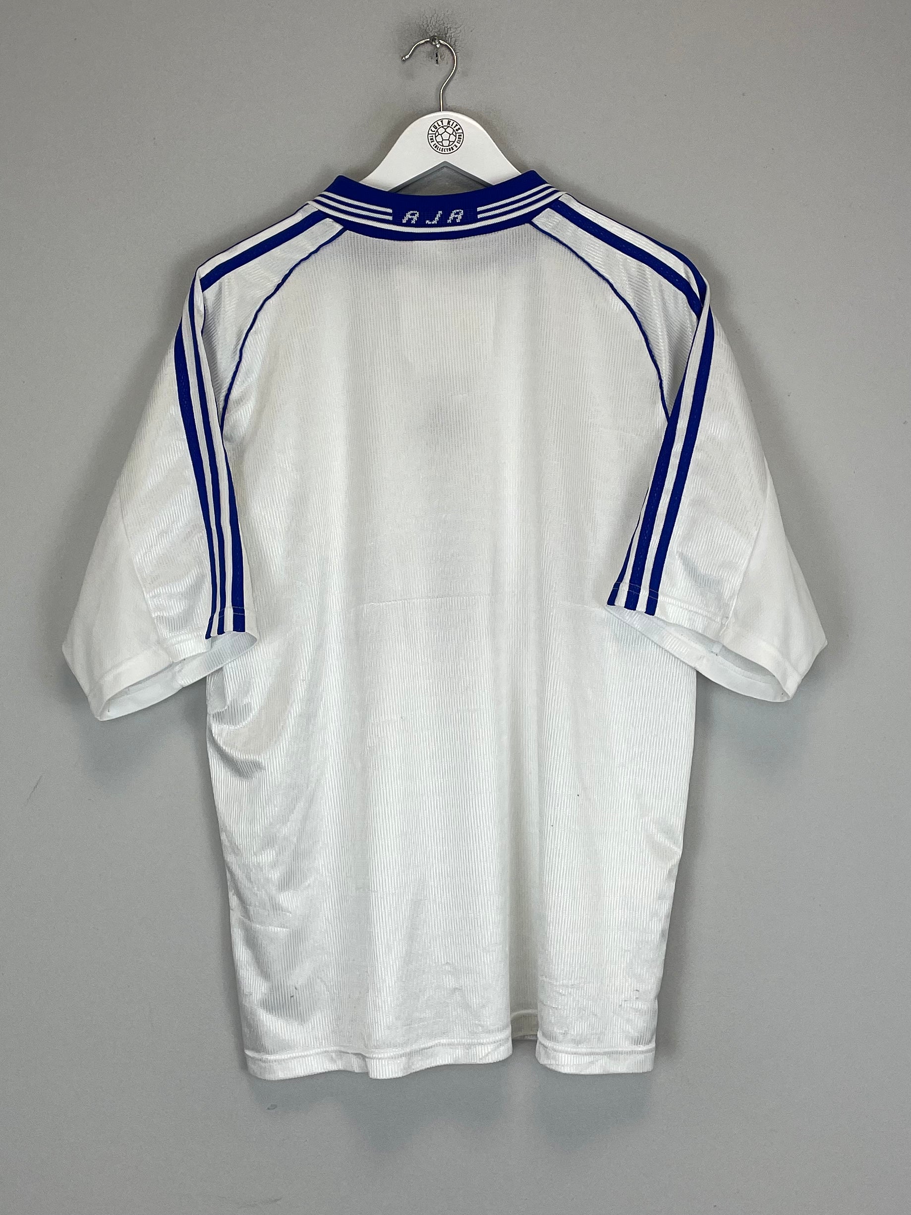 Shop 1998/99 AUXERRE HOME SHIRT (L) ADIDAS, classic football shirts, vintage football shirts & retro soccer jerseys at Cult Kits