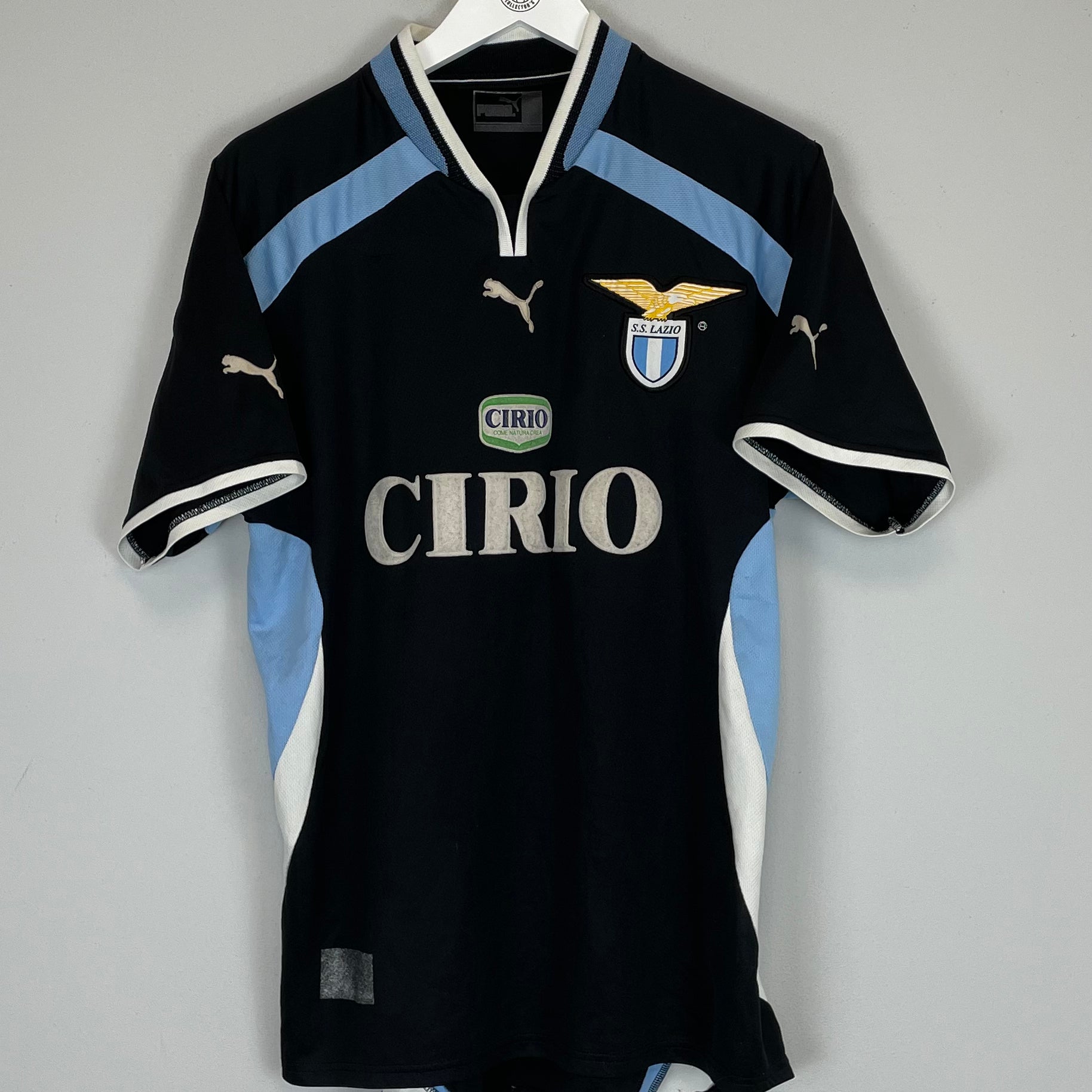 Shop 2000/01 LAZIO AWAY SHIRT (M) PUMA, classic football shirts, vintage football shirts & retro soccer jerseys at Cult Kits