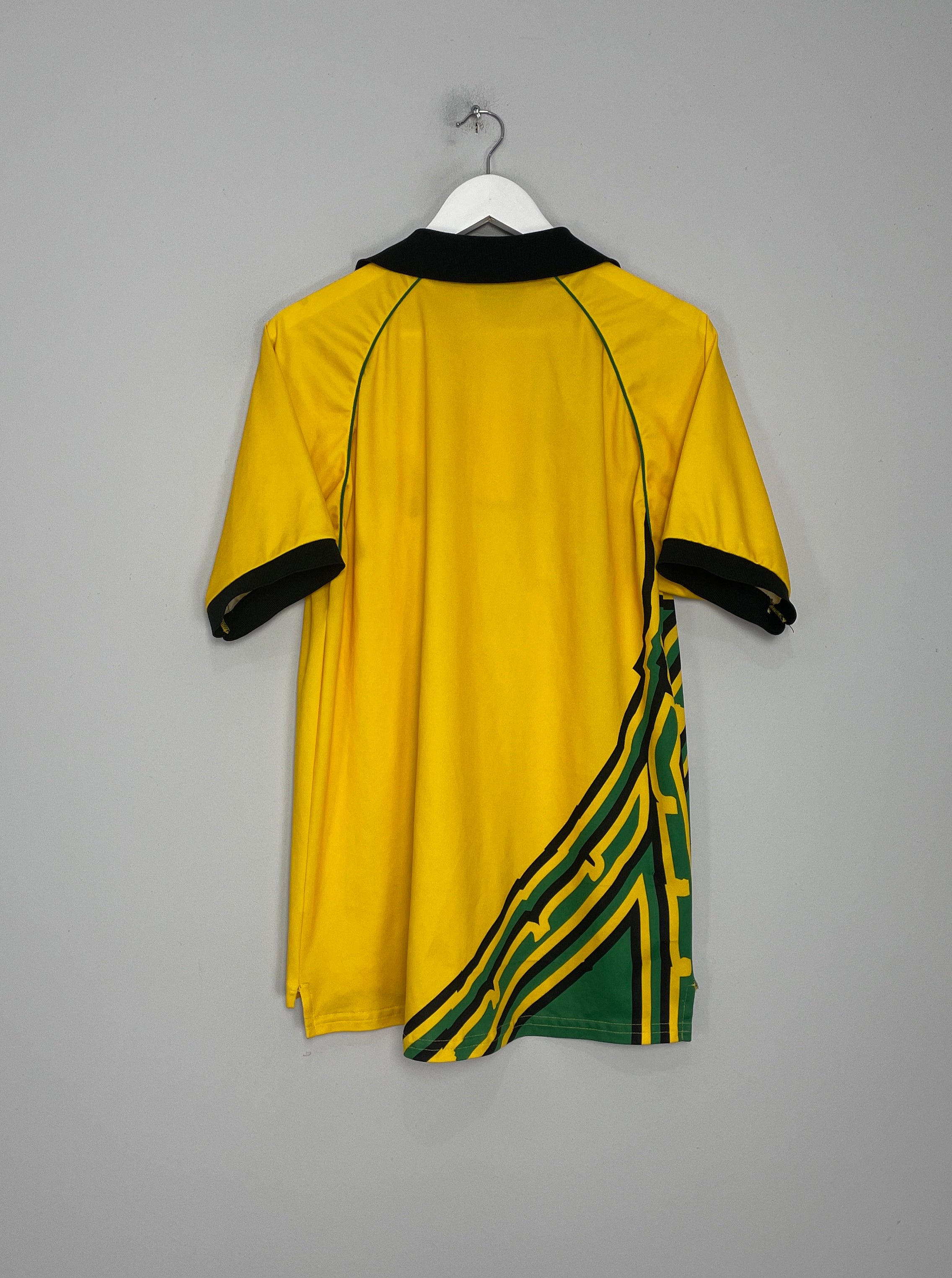 Shop 1998/00 JAMAICA HOME SHIRT (L) KAPPA, classic football shirts, vintage football shirts & retro soccer jerseys at Cult Kits