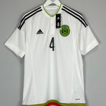 Shop 2015/16 MEXICO MARQUEZ #4 *BNWT* AWAY SHIRT (L) ADIDAS, classic football shirts, vintage football shirts & retro soccer jerseys at Cult Kits