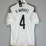 Shop 2015/16 MEXICO MARQUEZ #4 *BNWT* AWAY SHIRT (L) ADIDAS, classic football shirts, vintage football shirts & retro soccer jerseys at Cult Kits