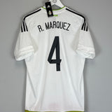 Shop 2015/16 MEXICO MARQUEZ #4 *BNWT* AWAY SHIRT (L) ADIDAS, classic football shirts, vintage football shirts & retro soccer jerseys at Cult Kits