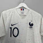 Shop 2018/19 FRANCE MBAPPE #10 AWAY SHIRT (L) NIKE, classic football shirts, vintage football shirts & retro soccer jerseys at Cult Kits
