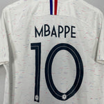 Shop 2018/19 FRANCE MBAPPE #10 AWAY SHIRT (L) NIKE, classic football shirts, vintage football shirts & retro soccer jerseys at Cult Kits