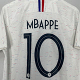 Shop 2018/19 FRANCE MBAPPE #10 AWAY SHIRT (L) NIKE, classic football shirts, vintage football shirts & retro soccer jerseys at Cult Kits