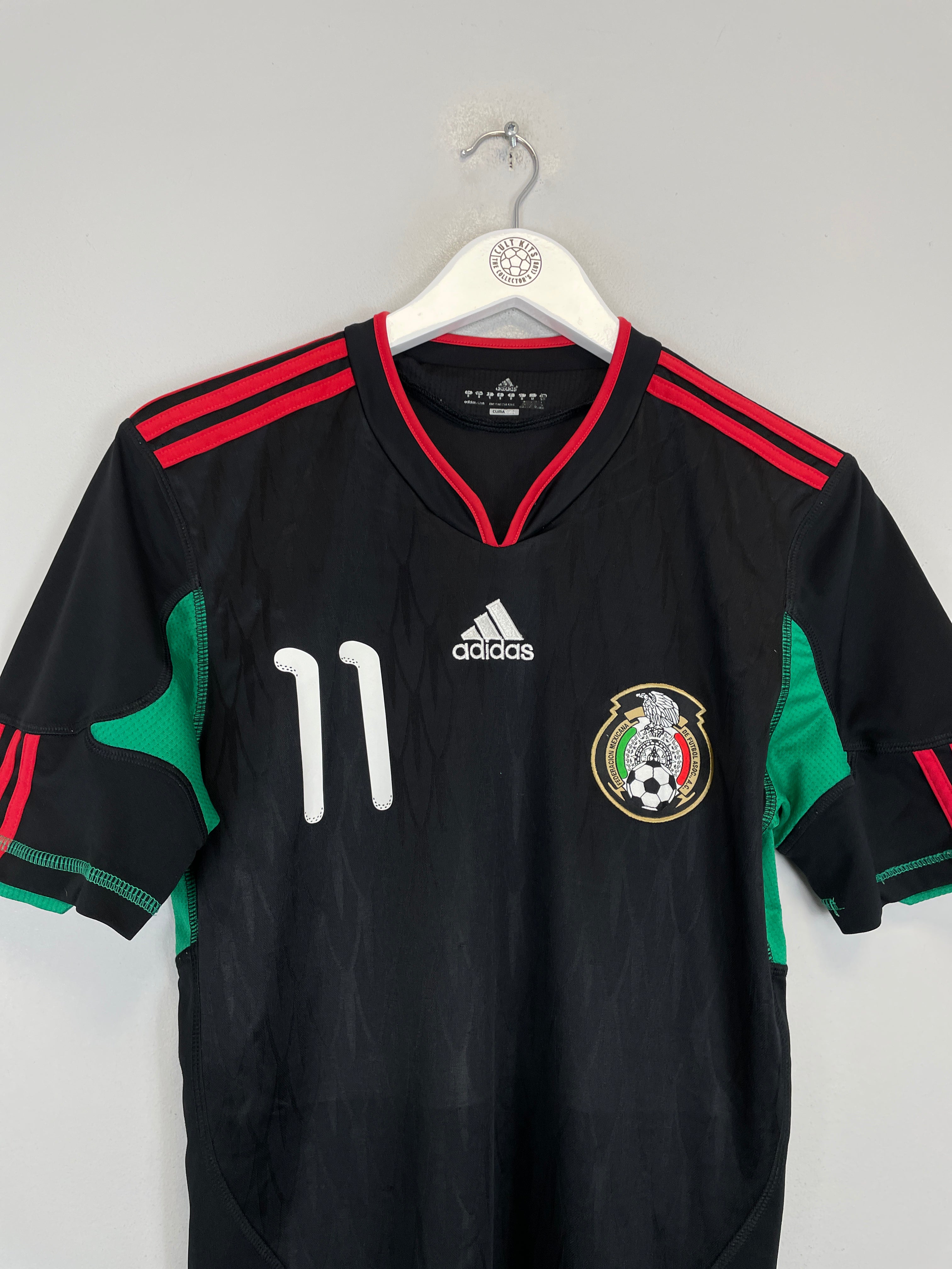 Shop 2010/11 MEXICO VELA #11 AWAY SHIRT (S) ADIDAS, classic football shirts, vintage football shirts & retro soccer jerseys at Cult Kits