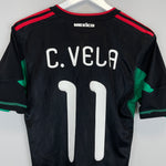 Shop 2010/11 MEXICO VELA #11 AWAY SHIRT (S) ADIDAS, classic football shirts, vintage football shirts & retro soccer jerseys at Cult Kits