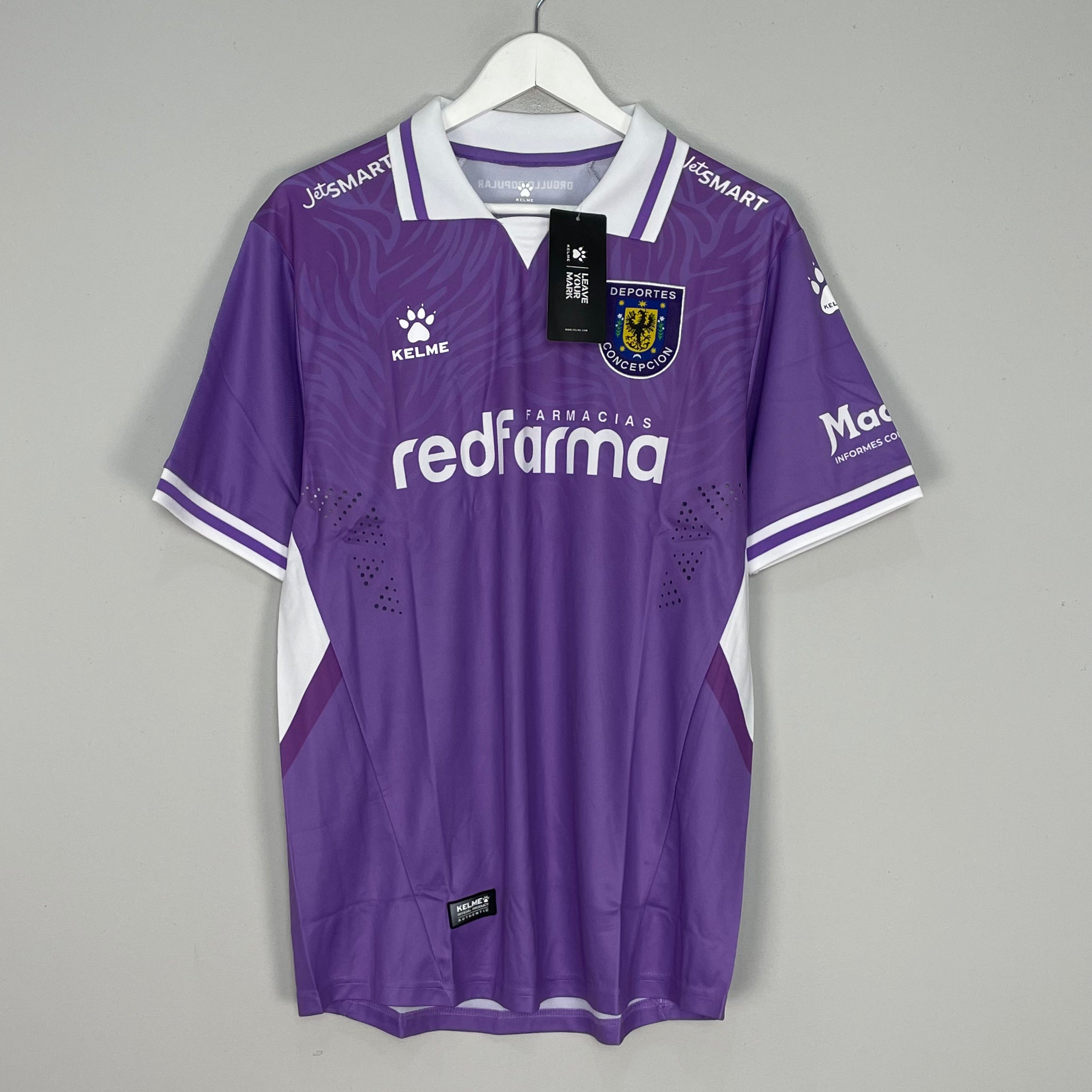 Shop 2022/23 Deportes Concepcion *BNWT* Home Shirt (Multiple Sizes) Kelme, classic football shirts, vintage football shirts & retro soccer jerseys at Cult Kits