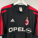 2001/03 AC MILAN TRAINING SHIRT (L) ADIDAS