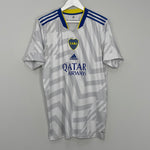 Shop 2021/22 BOCA JUNIORS SALVIO #11 AWAY SHIRT (L) ADIDAS, classic football shirts, vintage football shirts & retro soccer jerseys at Cult Kits