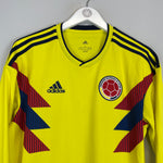 Shop 2018/19 COLOMBIA L/S HOME SHIRT (L) ADIDAS, classic football shirts, vintage football shirts & retro soccer jerseys at Cult Kits