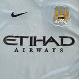 2014/15 Manchester City Aguero #16 Home Shirt (S) Nike