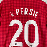 2012/13 MANCHESTER UNITED V.PERSIE #20 HOME SHIRT (L) NIKE