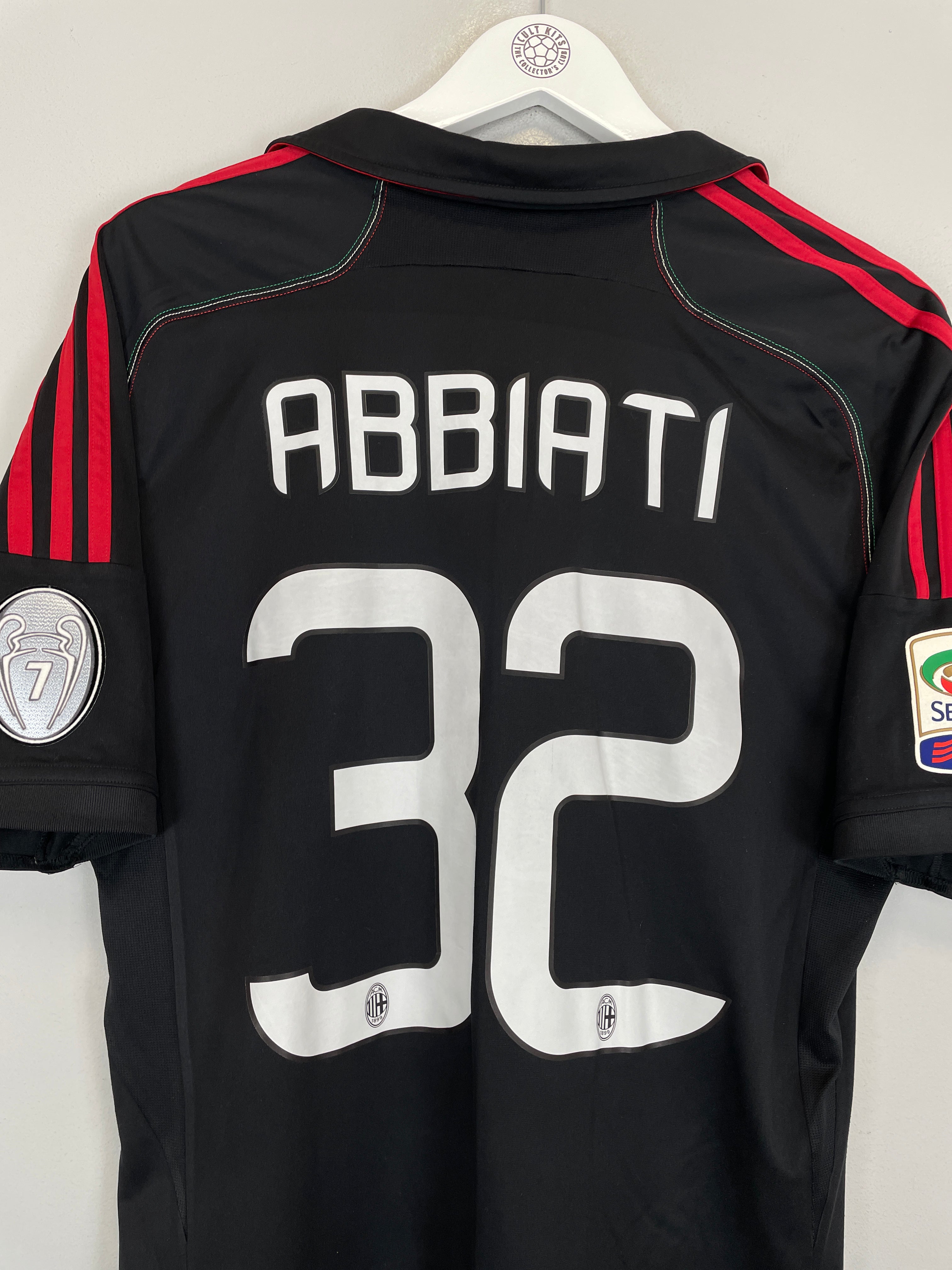 Shop 2012/13 AC MILAN ABBIATI #32 THIRD SHIRT (L) ADIDAS, classic football shirts, vintage football shirts & retro soccer jerseys at Cult Kits