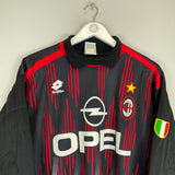 Shop 1996/97 AC MILAN GK SHIRT (L) LOTTO, classic football shirts, vintage football shirts & retro soccer jerseys at Cult Kits