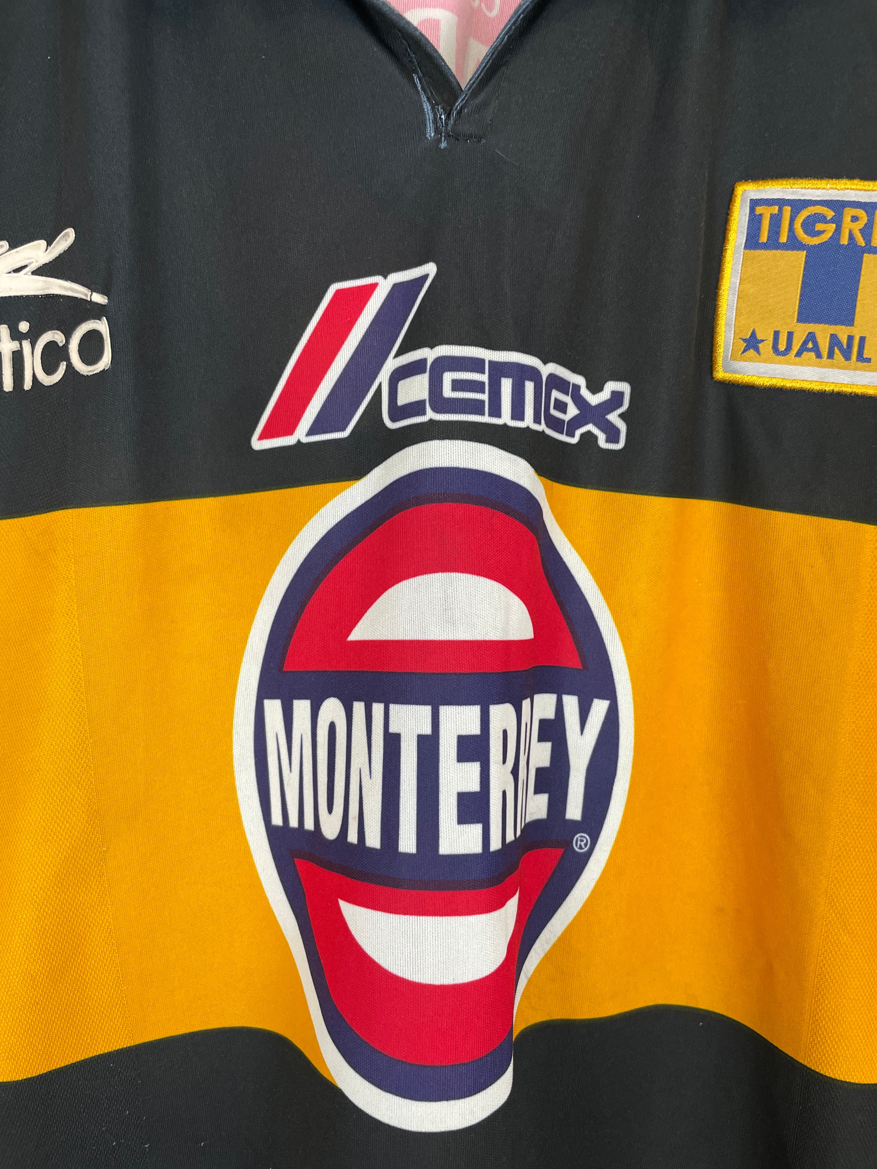Shop 2003/04 TIGRES THIRD SHIRT (XL) ATLETICA, classic football shirts, vintage football shirts & retro soccer jerseys at Cult Kits